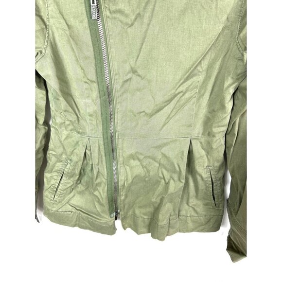 Roxy green zip up jacket - Picture 3 of 11